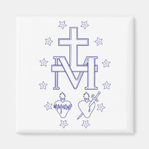 Imã Medalha de Nossa Senhora das Graves