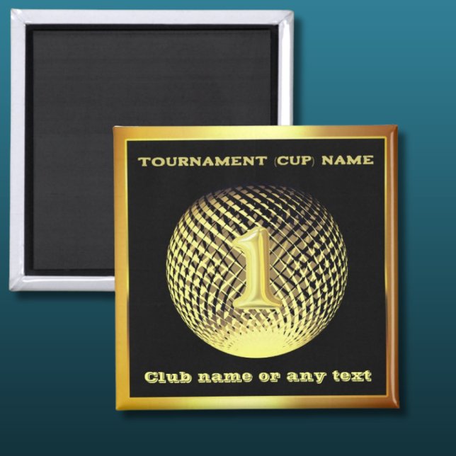 Imã medalha Dourada, campeã vencedora de rua (Criador carregado)