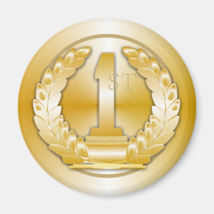Imã Medalha Dourado