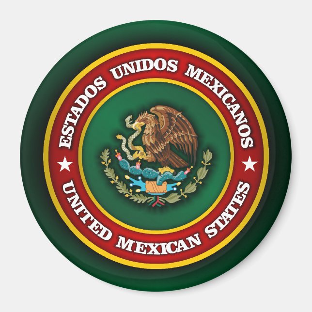 Imã Medalhão do México (Frente)