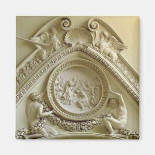 Imã Medalhão que descreve o baptismo de Constantim