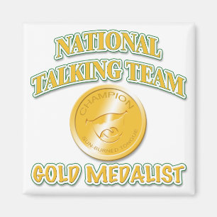 Imã Medalhista de ouro de fala nacional da equipe