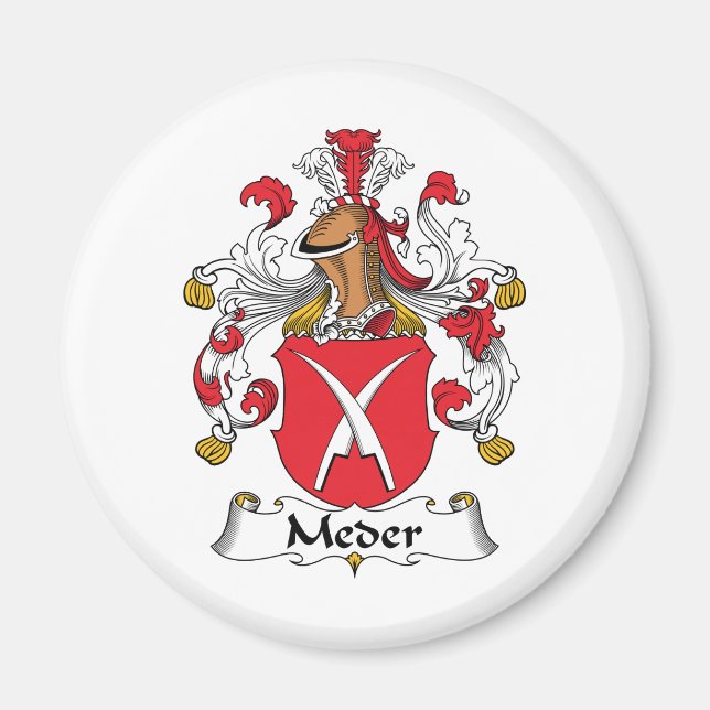 Imã Meder Family Crest (Frente)