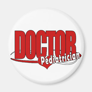 IMÃ MÉDICO DE LOGOTIPO PEDIATRICIAN