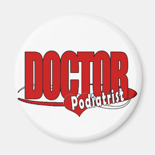 IMÃ MÉDICO DE LOGOTIPO PODIATRIST