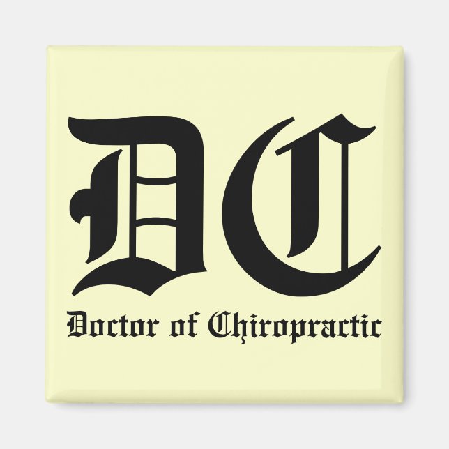 Imã Médico do Magneto Chiroprático (Frente)