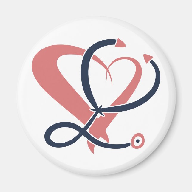 Imã Médico, enfermeiro, paramédico, modelo de presente (Frente)