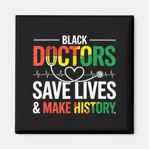 Imã Médicos Negros Salvam Vidas Mês da História Negra