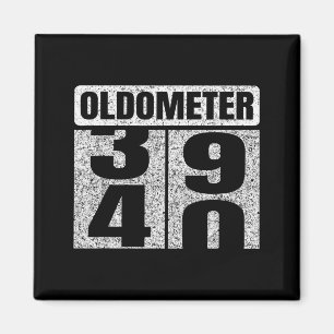 Imã Medidor de velhice &#; -40 40º Aniversário 40 Anos