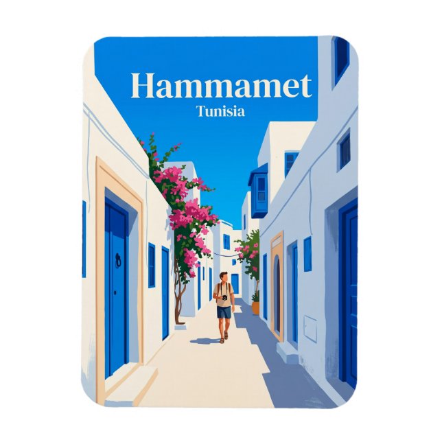 Ímã Medina de Hammamet Tunísia (Vertical)