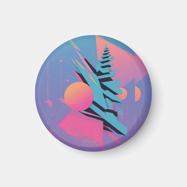 Imã Médio do século Design - Ken Gage Art (Frente)