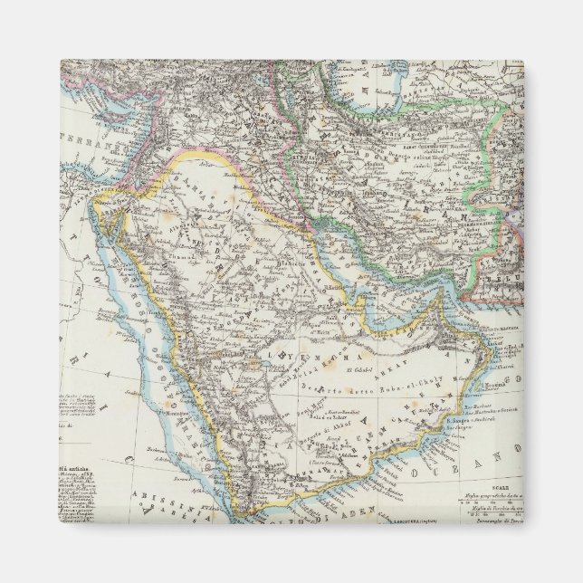 Imã Médio Oriente, Sul da Ásia (Frente)