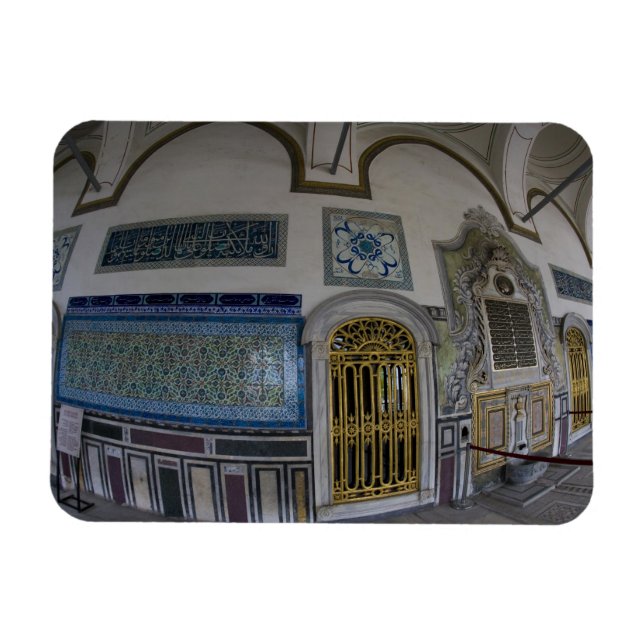 Ímã Médio Oriente Turquia e cidade de Istambul com o 2 (Horizontal)