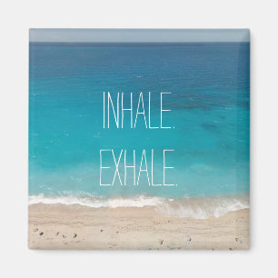 Imã Meditação Breath Beautiful Beach Primavera 2020