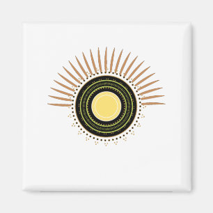 Imã Meditação de Concentração do Círculo de Chakr