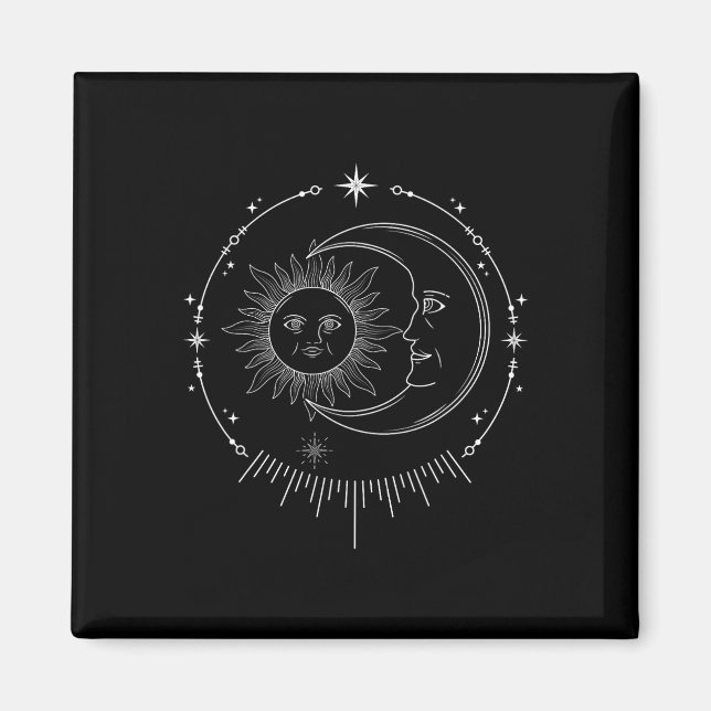 Imã Meditação do Sol e da Lua Yoga Espiritual Namaste  (Frente)