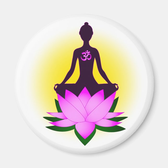 Imã Meditação ioga (Frente)