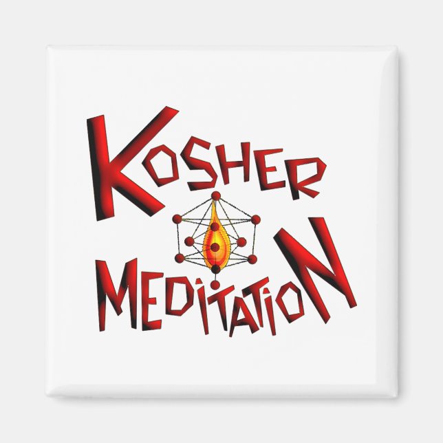 Imã Meditação Kosher (Frente)