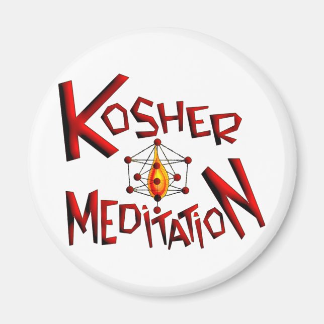 Imã Meditação Kosher (Frente)