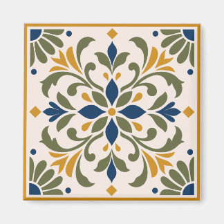 Imã Mediterranean Botanical Tile
