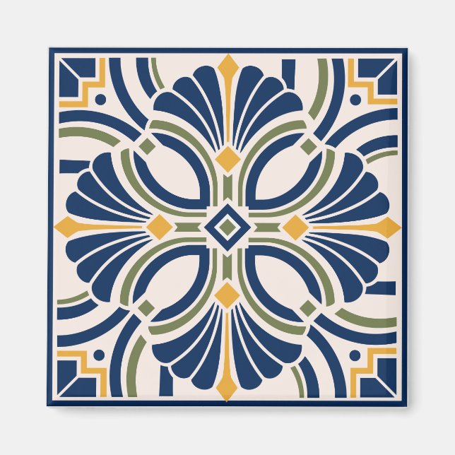 Imã Mediterranean Ornamental Tile (Frente)