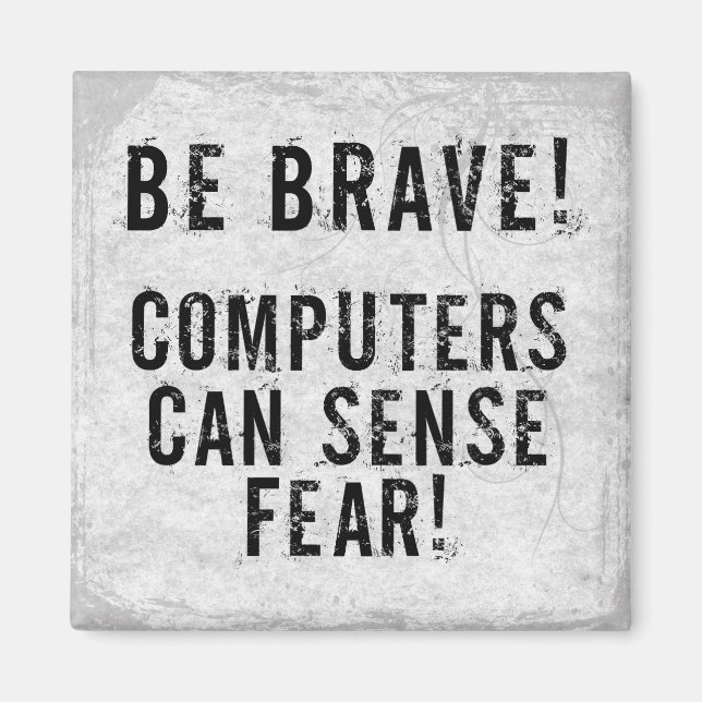 Imã Medo do computador (Frente)