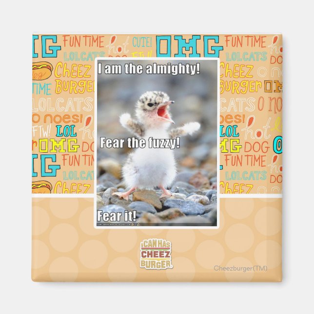 Imã Medo do Felpudo! (Frente)