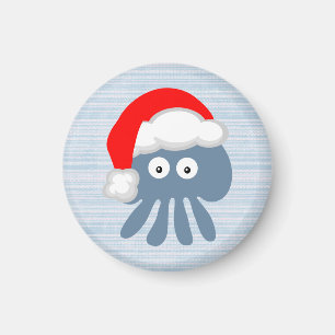 Imã Medusa bonitos do papai noel dos desenhos animados