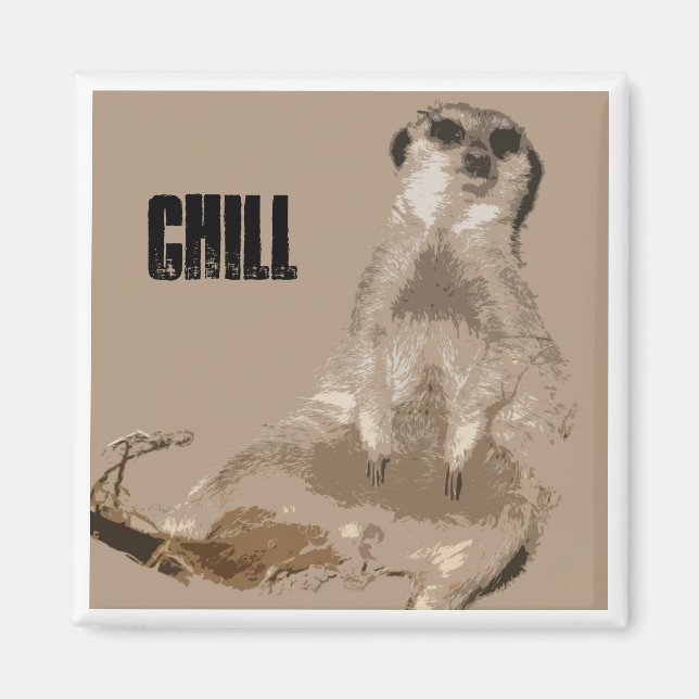 Imã meerkat (Frente)