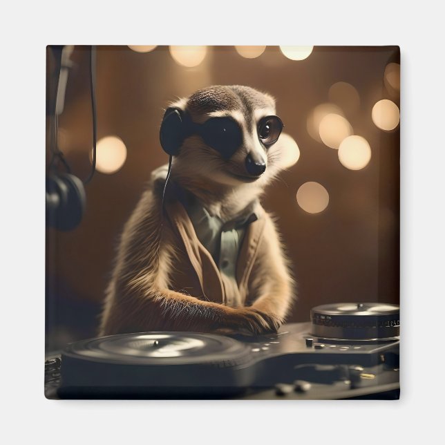 Imã Meerkat DJ, (Frente)