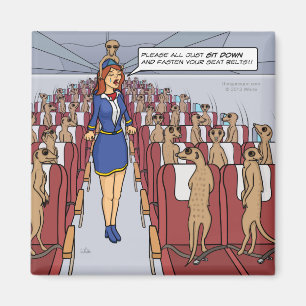 Imã Meerkats em um planeta