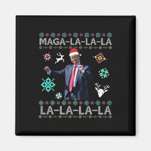 Imã Mega La Donald Trump Presidente 47 Dança Feia