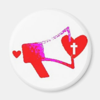 Imã Mega Phone Heart