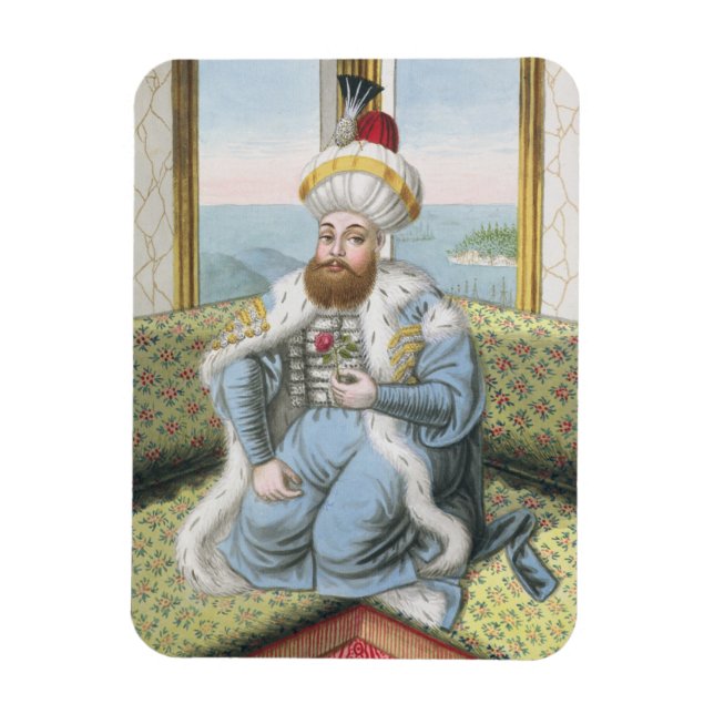 Ímã Mehmed II (1432-81), chamado "Fatih", o Conquistad (Vertical)