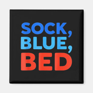 Imã Meia Cama Azul Meme Engraçado