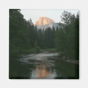 Imã Meia Dome Sunset no Parque Nacional de Yosemite