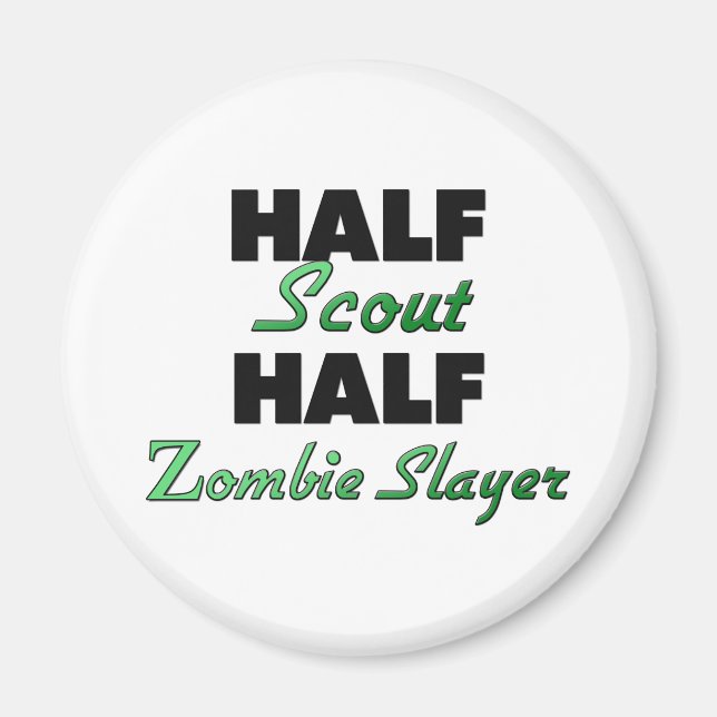 Imã Meia escoteira Zombie Slayer (Frente)