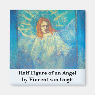 Imã Meia Figura de um Anjo por Vincent van Gogh