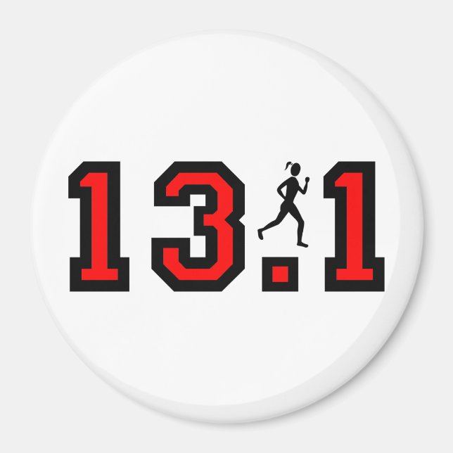 Imã Meia maratona feminina (Frente)