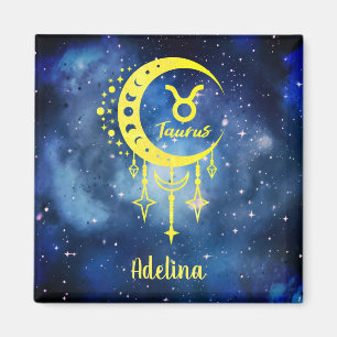 Imã Meia-noite, Azul e Amarelo, com o nome personaliza