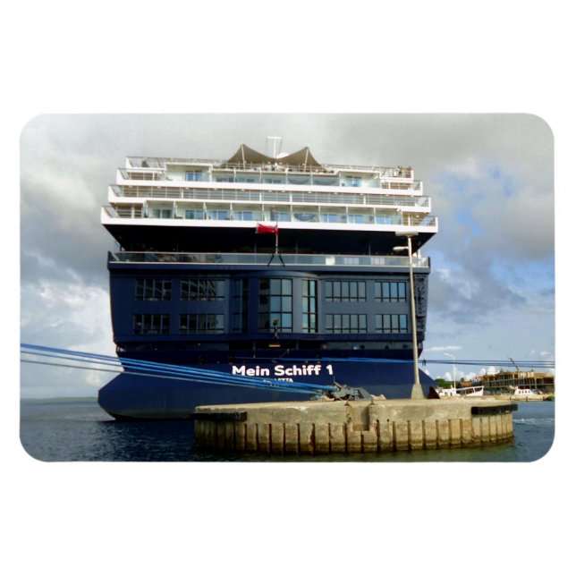 Ímã Mein Schiff 1 Stern (Horizontal)