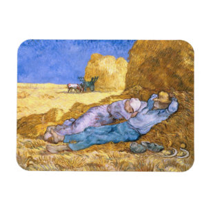 Ímã Meio-dia de Vincent van Gogh  , o Siesta, após o