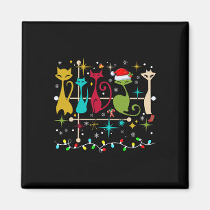 Imã Meio século de aparência moderna Gatos de natal 50