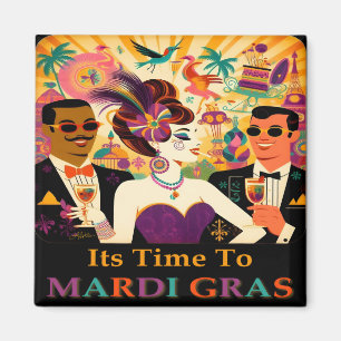 Imã Meio século Mardi Gras Cocktail
