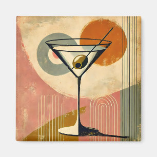 Imã Meio século Modern Art Martini