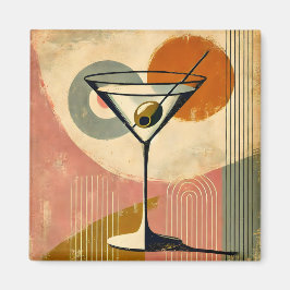 Imã Meio século Modern Art Martini