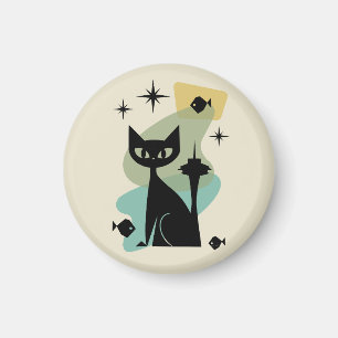 Imã Meio século Moderno de Seattle Cat