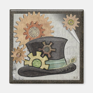 Imã Meios mistos de Steampunk do Sass do vapor