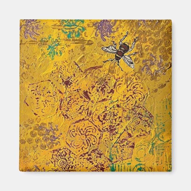 Imã Mel de Abelha (Frente)