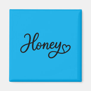 Imã Mel Honey Sempre Citação de Apelido Fofo
